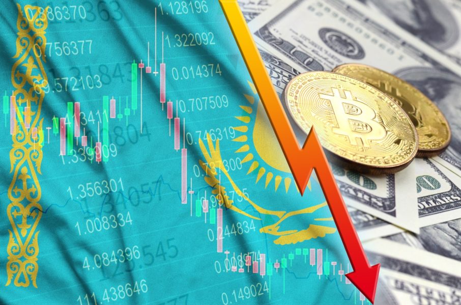 Bitcoin hashrate and price tumble amid internet blackouts in Kazakhstan