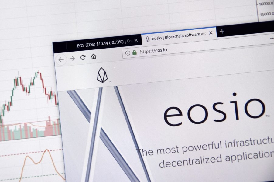 EOS price jumps 24% ahead of rebrand