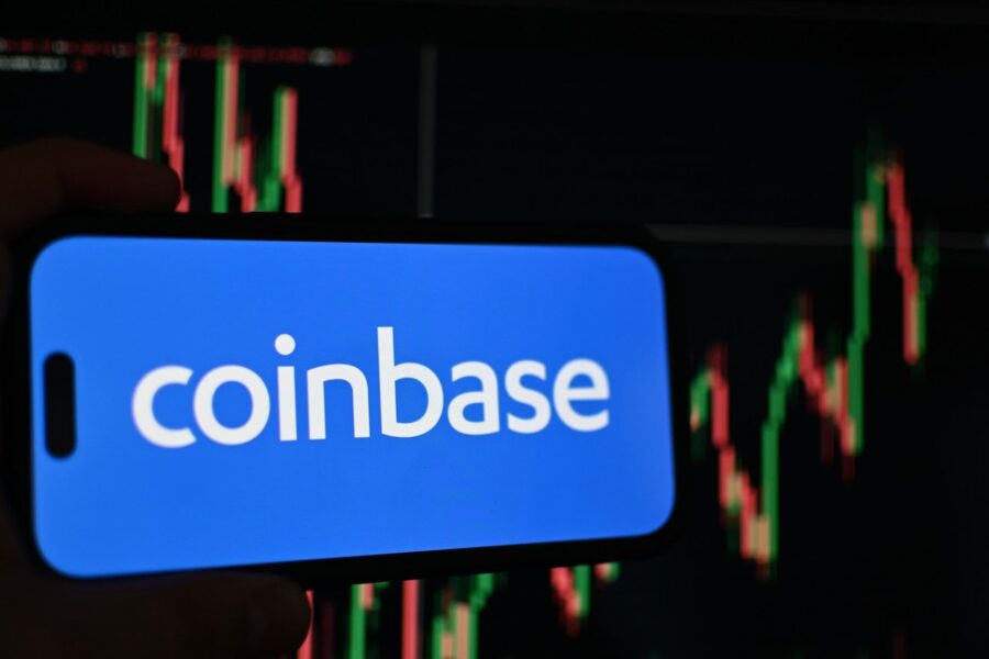 Coinbase stock approaches all-time high following 42% year-to-date gain