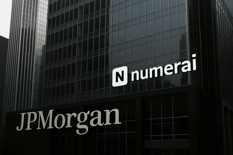 JPMorgan backs hedge fund Numerai with $500M, fueling crypto-AI convergence