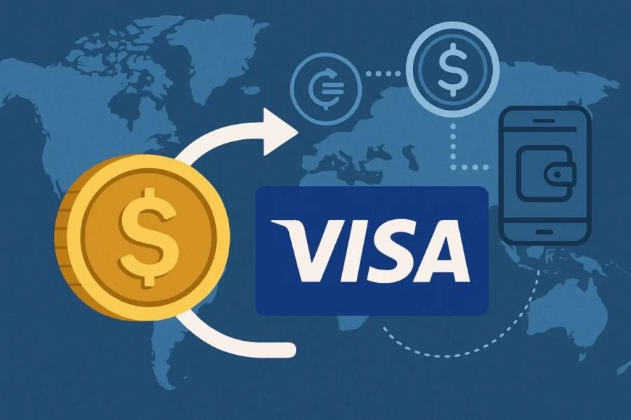 Visa Direct tests stablecoins as cash equivalent for instant transfers